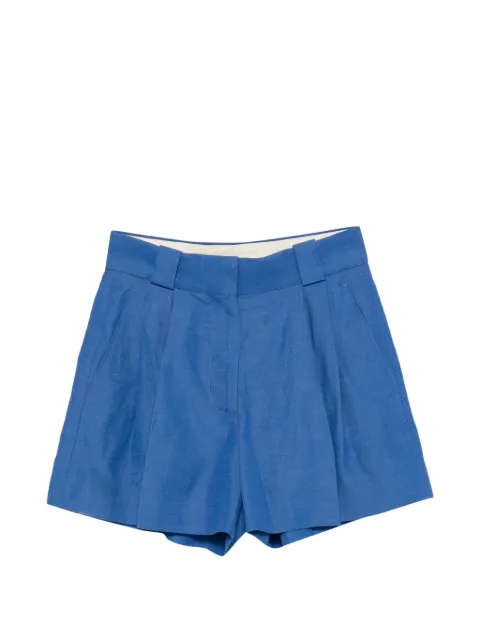 Blazé Milano pleated shorts Blue PTEPA01FLI