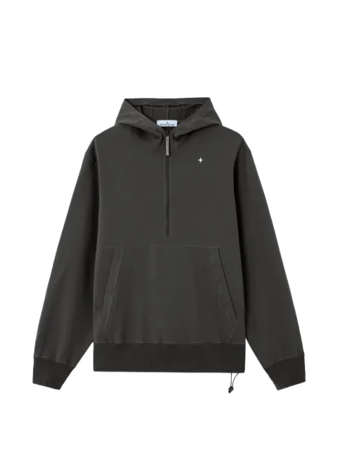 Stone Island 6100037 stretch cotton fleece_S.I. Stellina sweatshirt Grey L1S156100037S00G5