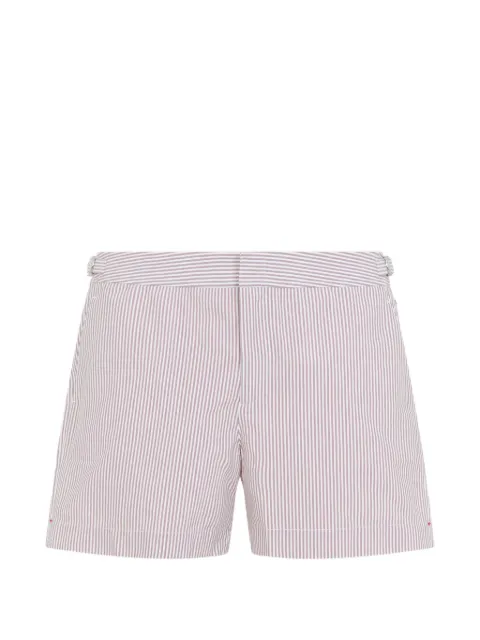 Orlebar Brown Setter striped swim shorts Red 281766