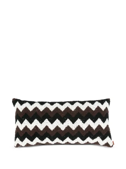Missoni Home zig-zag cushion Black 1F4CU00750