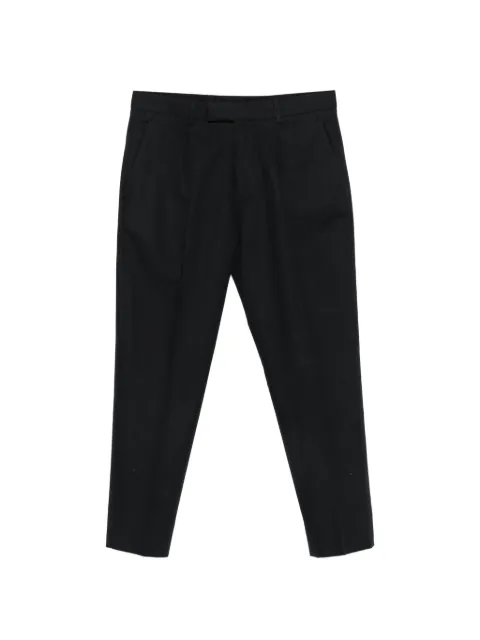 Zegna pressed-crease trousers Blue UHI05A3TP45