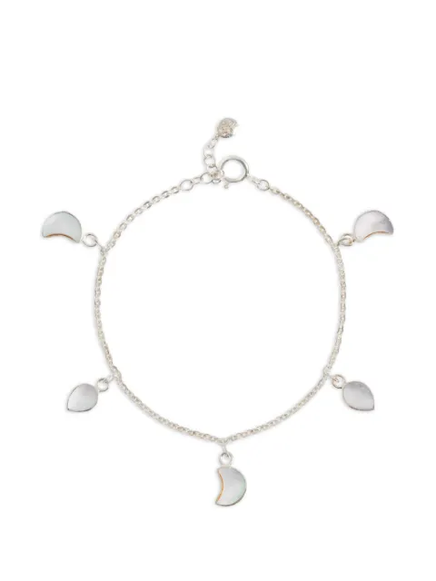 FREYA ROSE moon-charm bracelet Silver PETITEMOONBRACELETSILVER