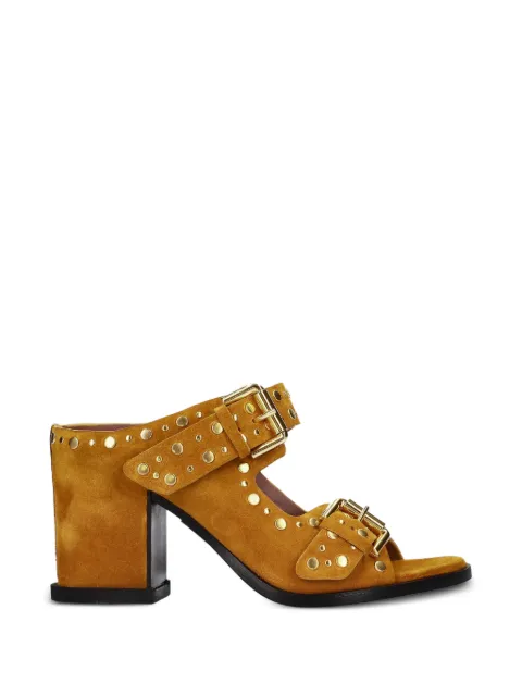 Premiata studs buckle sandals Yellow M7321CROSTAZAFFERANO