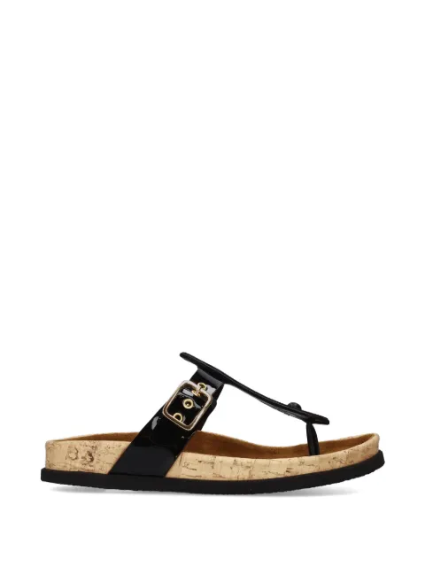 Premiata buckle strap sandals Black M7391A
