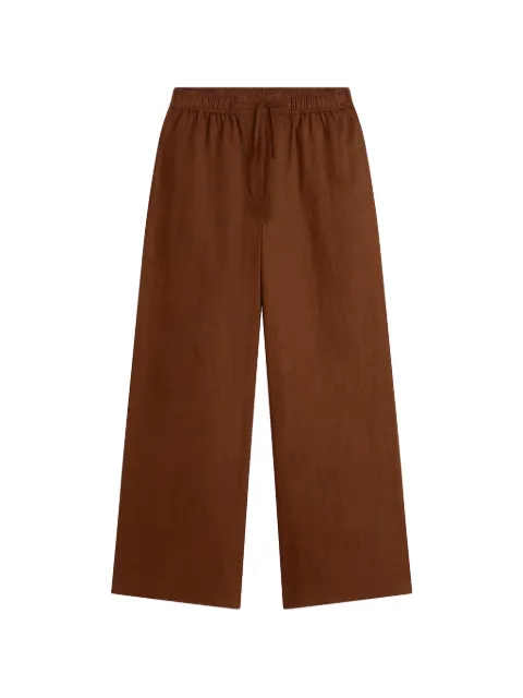 Tommy Hilfiger drawstring palazzo pants Brown WW0WW48970