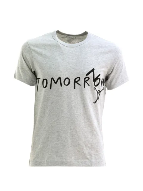Comme Des Garçons Shirt graphic-print T-shirt Grey FQT007