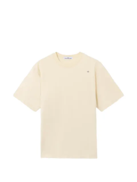 Stone Island 2100010 mercerised cotton jersey_S.I. Stellina T-shirt Neutrals L1S152100010S00G8