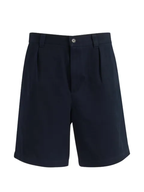 A.P.C. pleated bermuda shorts Blue COHNZH10020