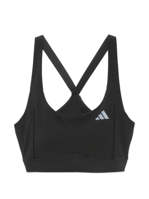 adidas x Entire Studios logo-print racerback sports bra Black KD6089