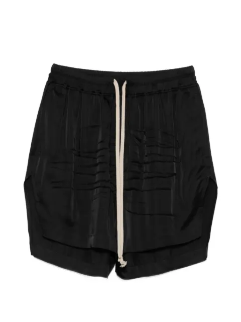 Rick Owens drawstring shorts Black RO01F6351SCH