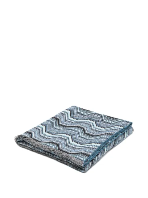 Missoni Home Merano throw Blue 1F3PL99106