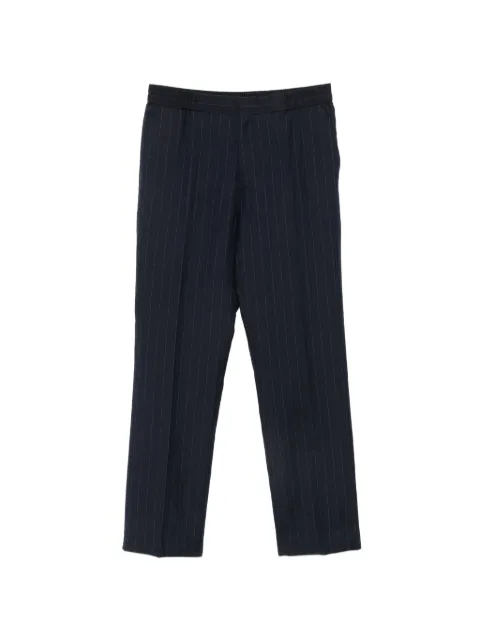 Paul Smith pinstripe elasticated-waistband trousers Blue M1R586ZV02991
