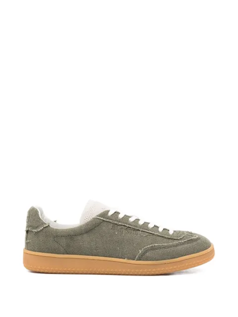 Paul Smith Como raw-edge sneakers Green M1SCMO19UCVS