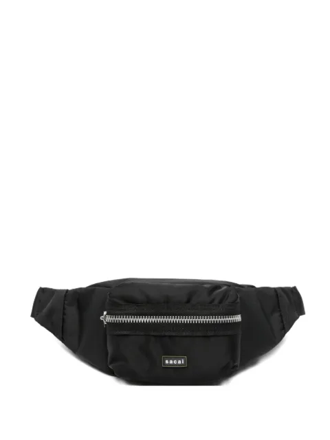 sacai pocket-detail belt bag Black 2601100S