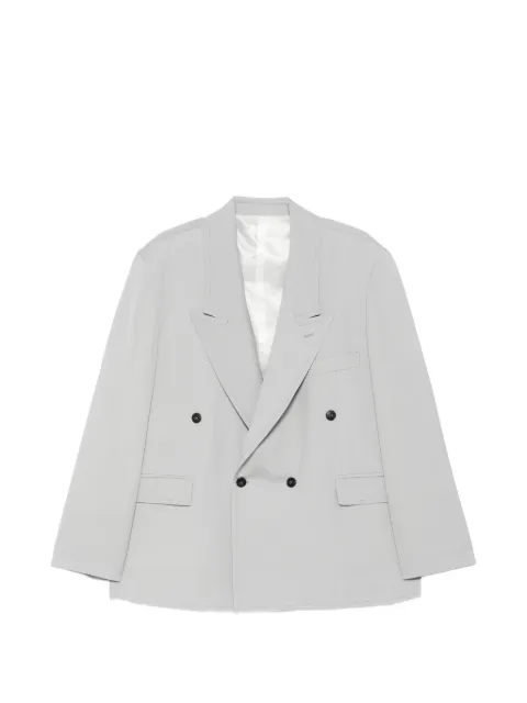 MTL STUDIO Giacomo double-breasted blazer Grey MTL020GIABDB004