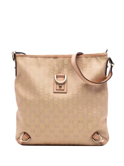 Gucci Pre-Owned 2016-2025 GG Canvas Abbey D Ring crossbody bag Neutrals PD3Q98U4L495C5BJ