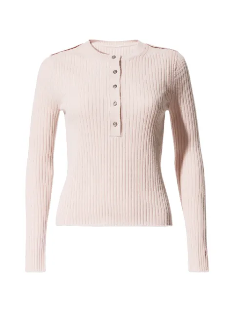 Perfect Moment Henley-neck top Pink W3001370