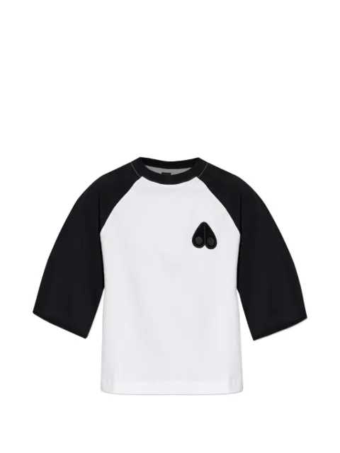 Moose Knuckles logo-patch T-shirt White M16LT745
