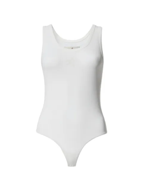 Perfect Moment star-motif sleeveless bodysuit White W3001536