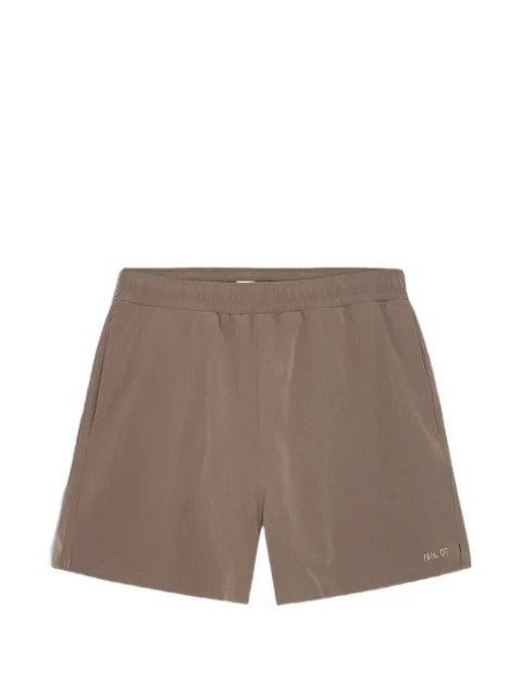 NN07 elasticated embroidery shorts Neutrals 2610000061
