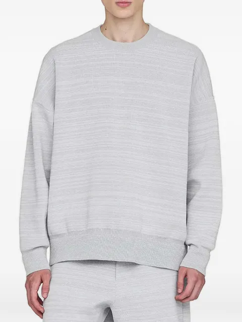 CFCL ribbed crewneck sweatshirt Grey CF011KN071