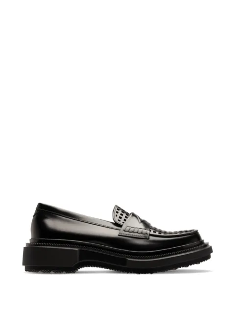 Adieu Paris perforated loafers Black TYPE2