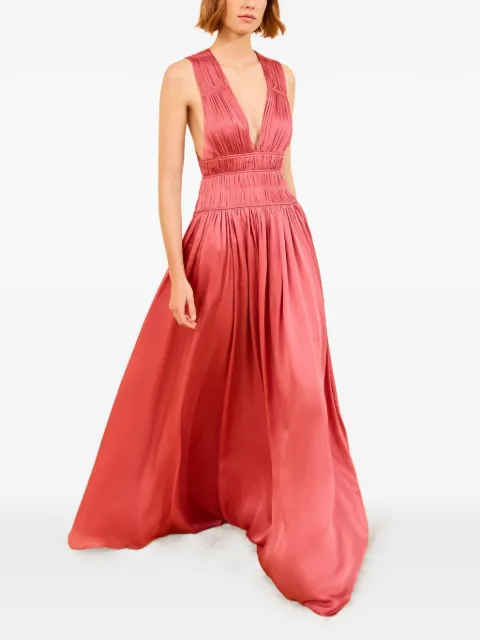 Ulla Johnson Boheme silk maxi dress Pink SP260166