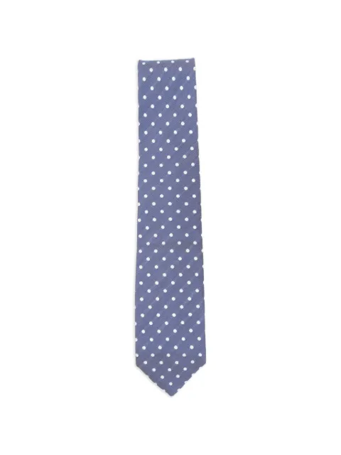 Barba polka-dot tie Blue 53511