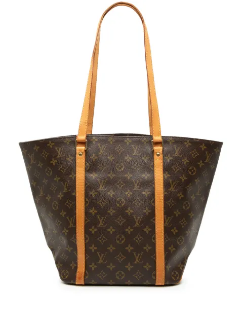 Louis Vuitton Pre-Owned 2001 Monogram Sac Shopping tote bag Brown 6LLLGWI4DSVQA19S