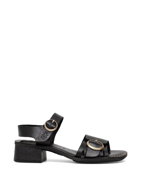 Fly London buckle-fastening block-heel sandals Black P145238000