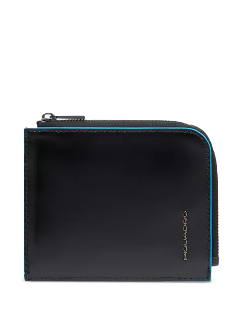 PIQUADRO zip-up cardholder Black PP6860B2R