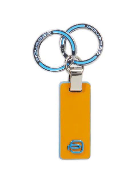 PIQUADRO leather keychain Orange PC3755B2