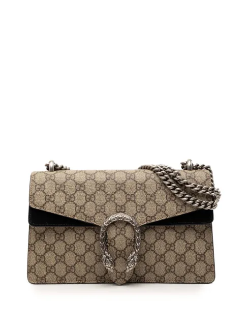 Gucci Pre-Owned 2016-2025 Medium GG Supreme Dionysus shoulder bag Neutrals WJM5GQ59EN7YML8H