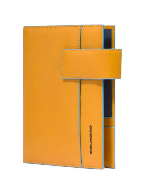 PIQUADRO leather medium organizer Orange AG1076B2