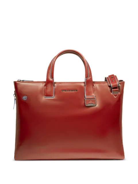 PIQUADRO expandable slim laptop bag Red CA4021B2
