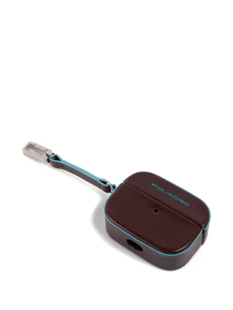 PIQUADRO leather phone case Brown AC5308B2