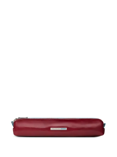 PIQUADRO leather pencil case Red AC974B2