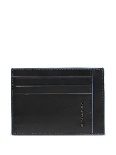 PIQUADRO slim leather cardholder Black PP2762B2R