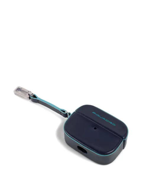 PIQUADRO airpods pro leather case Blue AC5308B2