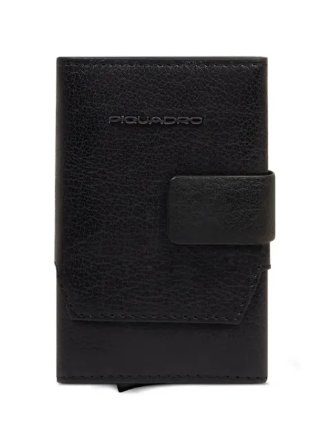 PIQUADRO pop-up leather cardholder Black PP5649S141R