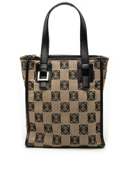 Loewe Pre-Owned 2003 Anagram Canvas handbag Neutrals K386MTS6KQPSVE8V