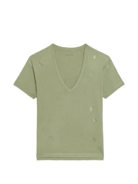 Zadig&Voltaire Marta T-shirt Green JWTS02906
