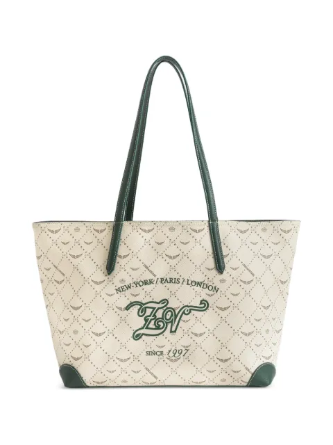 Zadig&Voltaire Z shopper monogram tennis bag Neutrals LWBA04521
