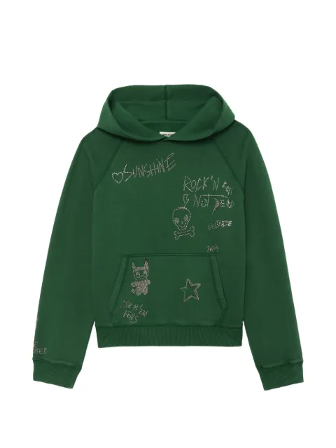 Zadig&Voltaire Georgy sweatshirt Green JWSS01744