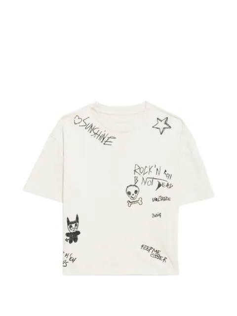 Zadig&Voltaire Taida T-shirt Neutrals JWTS02917
