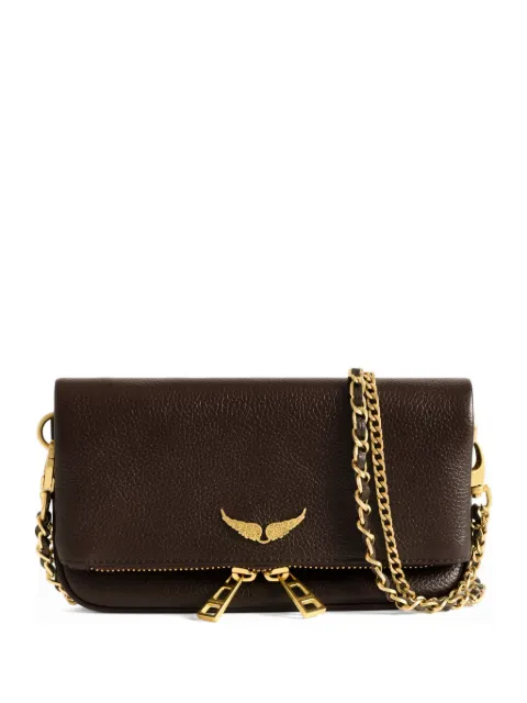 Zadig&Voltaire Rock mini clutch Brown LWBA03975