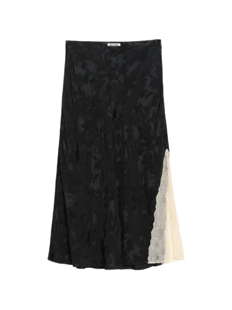 Zadig&Voltaire Jayla silk skirt Black WWSK01668