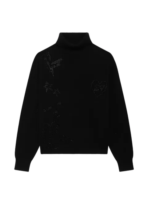 Zadig&Voltaire Souly cashmere sweater Black KWSW02983