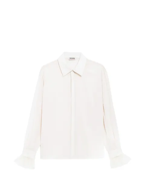 Zadig&Voltaire Thely silk shirt Neutrals WWSH02313