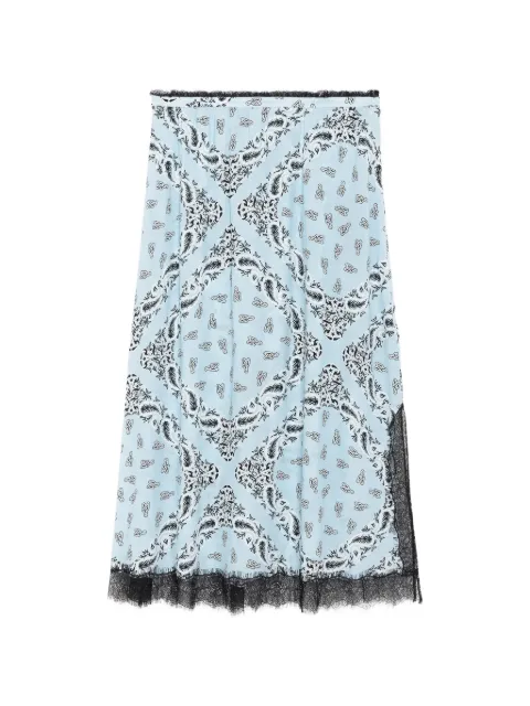 Zadig&Voltaire Jarvis skirt Blue WWSK01653